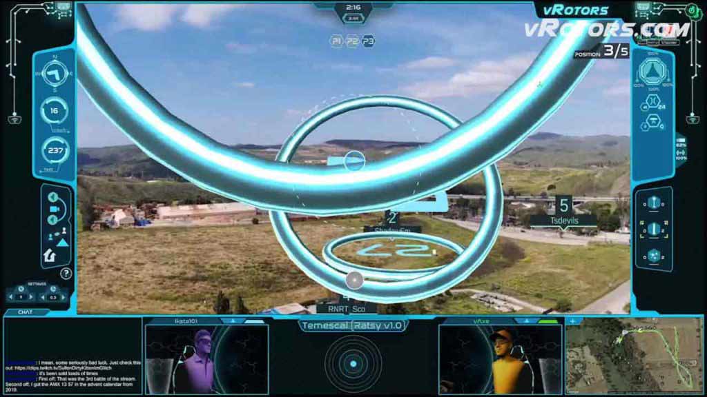 Iksta101 Awesome Temescal Ratsy Remote Drone Race and Commentary