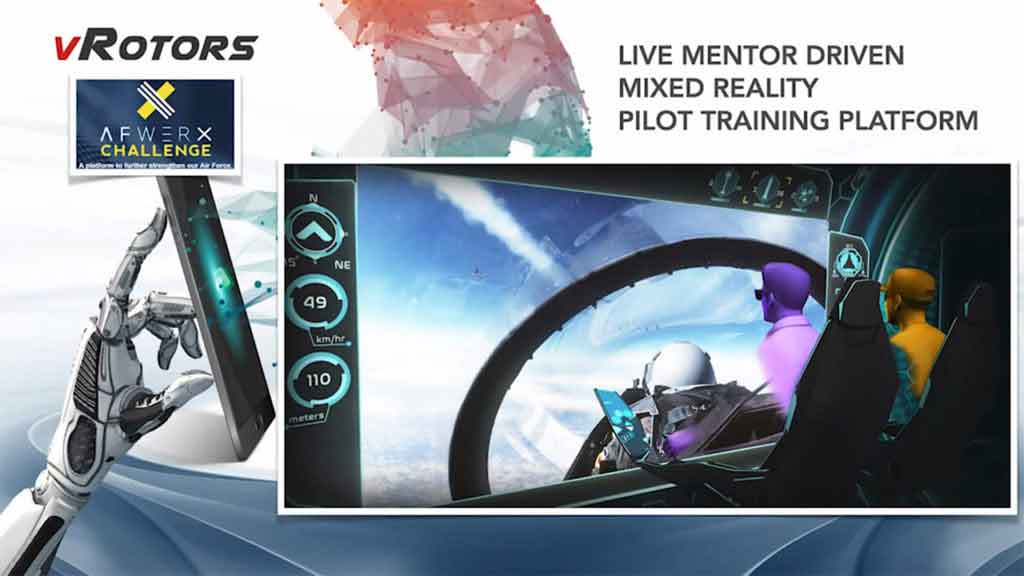 vRotors live “ride-along” mode for immersive VR pilot training